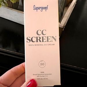 Supergoop CC Mineral Sunscreen shade 105N